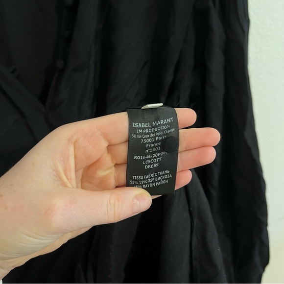 Isabel Marant Etoile Black Women's Dress - Picture 4 of 8